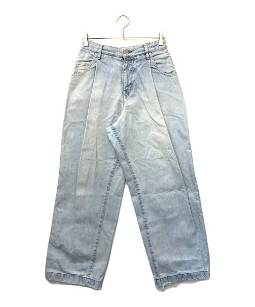 NEON SIGN（ネオンサイン）NEON SIGN (ネオンサイン) Wide Denim Slacks インディゴ サイズ:44の古着・服飾アイテム