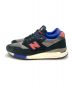 NEW BALANCE (ニューバランス) スニーカー ブラック×レッド サイズ:27.5：8000円