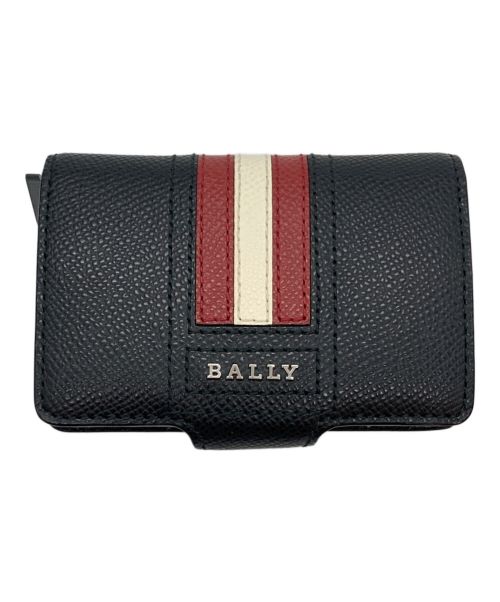 BALLY（バリー）BALLY (バリー) スライドカードケース ブラックの古着・服飾アイテム