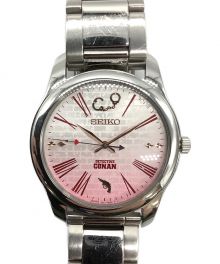 名探偵コナン×SEIKO（メイタンテイコナン×セイコー）の古着「オフィシャルグラデーションウオッチ」｜ピンク