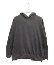 Graphpaper（グラフペーパー）の古着「Heavy Weight Hem Rib Hoodie」｜グレー