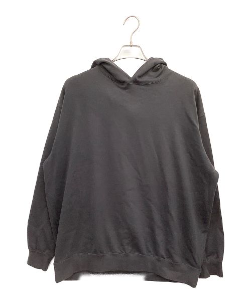 Graphpaper（グラフペーパー）Graphpaper (グラフペーパー) Heavy Weight Hem Rib Hoodie グレー サイズ:1の古着・服飾アイテム