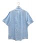 BROOKS BROTHERS (ブルックスブラザーズ) ボタンダウンシャツ ブルー×ホワイト サイズ:Ｍ 未使用品：3480円