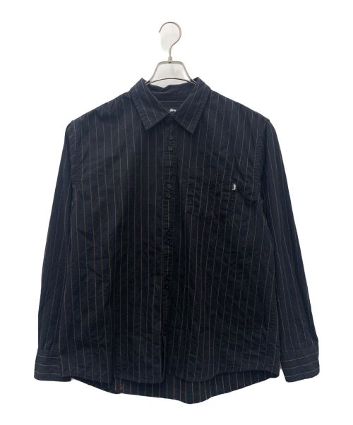 stussy（ステューシー）stussy (ステューシー) 長袖シャツ ブラック サイズ:Ｍの古着・服飾アイテム