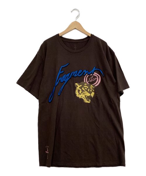 FRAGMENT DESIGN（フラグメントデザイン）FRAGMENT DESIGN (フラグメント デザイン) cactus jack (カクタスジャック) ICONS TEE ブラウン サイズ:Lの古着・服飾アイテム