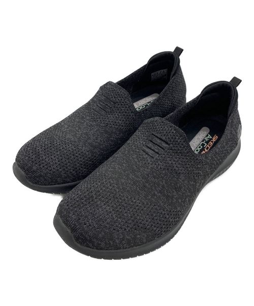 SKECHERS（スケッチャーズ）SKECHERS (スケッチャーズ) スリッポン グレー サイズ:24CMの古着・服飾アイテム