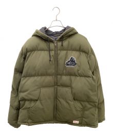 X-LARGE（エクストララージ）の古着「ACTIVE DUCK PUFFER JACKET」｜グリーン