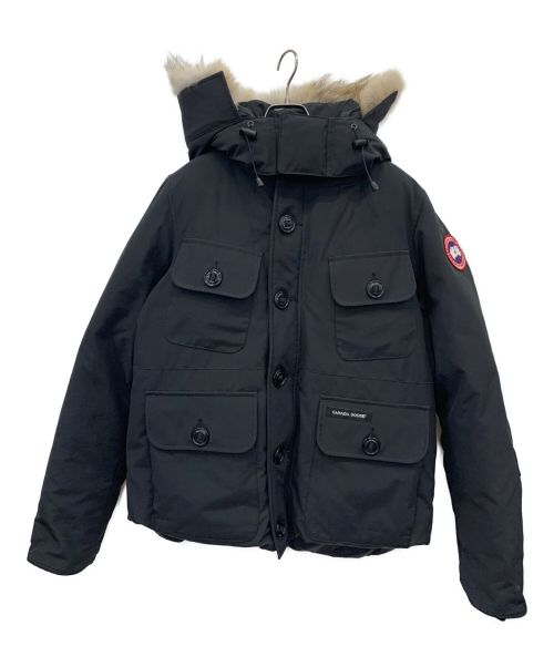 CANADA GOOSE（カナダグース）CANADA GOOSE (カナダグース) Russel Parka Heritage ブラック サイズ:Lサイズの古着・服飾アイテム