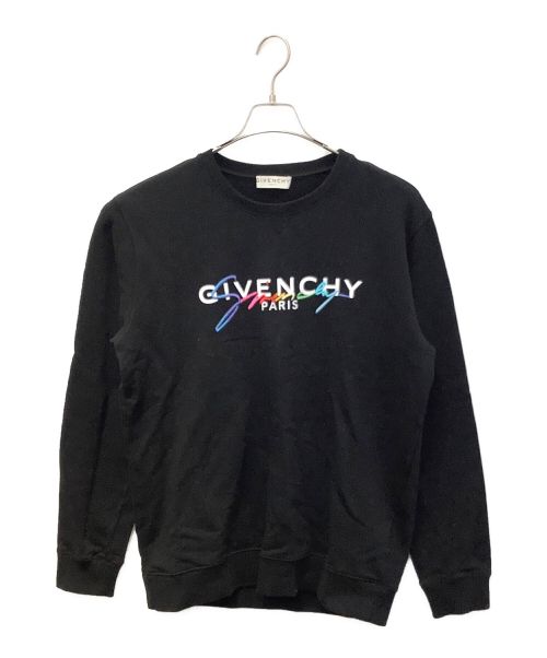 GIVENCHY（ジバンシィ）GIVENCHY (ジバンシィ) ロゴスウェット ブラック サイズ:Ｓの古着・服飾アイテム