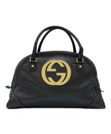 GUCCI（グッチ）の古着「ボストンバッグ」｜ブラック