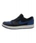 NIKE (ナイキ) AIR JORDAN 1 LOW OG ブラック×ネイビー サイズ:27cm：11800円