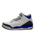 NIKE (ナイキ) AIR JORDAN 3 RETRO ホワイト×ブルー サイズ:27cm：11800円