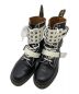 Dr.Martens（ドクターマーチン）の古着「10ホールブーツ」｜ブラック×ホワイト