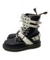 Dr.Martens (ドクターマーチン) 10ホールブーツ ブラック×ホワイト サイズ:25cm：7000円