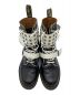 中古・古着 Dr.Martens (ドクターマーチン) 10ホールブーツ ブラック×ホワイト サイズ:25cm：7000円