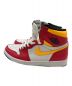 NIKE (ナイキ) AIR JORDAN1 ホワイト×レッド×オレンジ サイズ:28.5：10000円