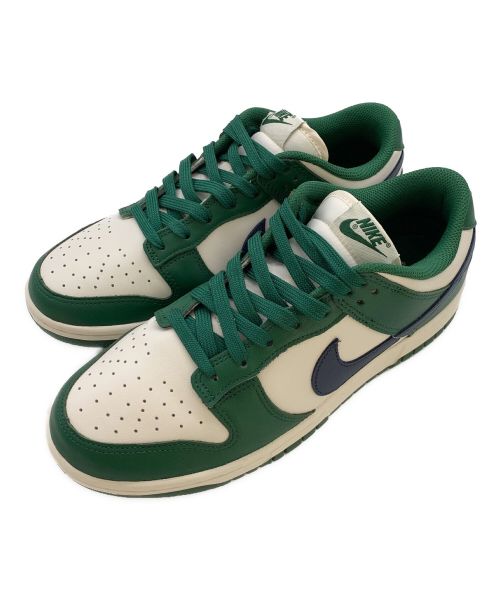 NIKE（ナイキ）NIKE (ナイキ) DUNK LOW GORGE GREEN/MIDNIGHT NAVY-PHANTOM ネイビー×ホワイト×グリーン サイズ:26.5cmの古着・服飾アイテム