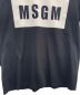 中古・古着 MSGM (エムエスジーエム) Tシャツ ブラック サイズ:XS：4480円