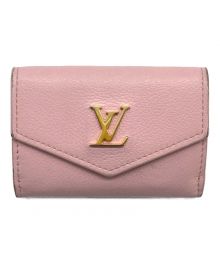 LOUIS VUITTON（ルイ ヴィトン）の古着「ポルトフォイユ・ロックミニ」｜ピンク