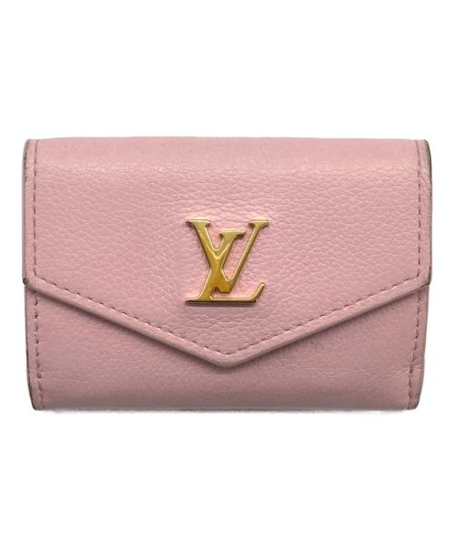 LOUIS VUITTON（ルイ ヴィトン）LOUIS VUITTON (ルイ ヴィトン) ポルトフォイユ・ロックミニ ピンクの古着・服飾アイテム