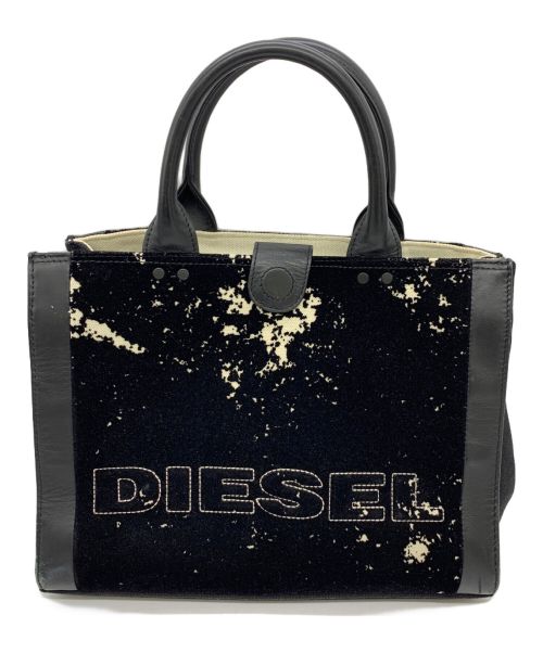 DIESEL（ディーゼル）DIESEL (ディーゼル) トートバッグ ブラックの古着・服飾アイテム