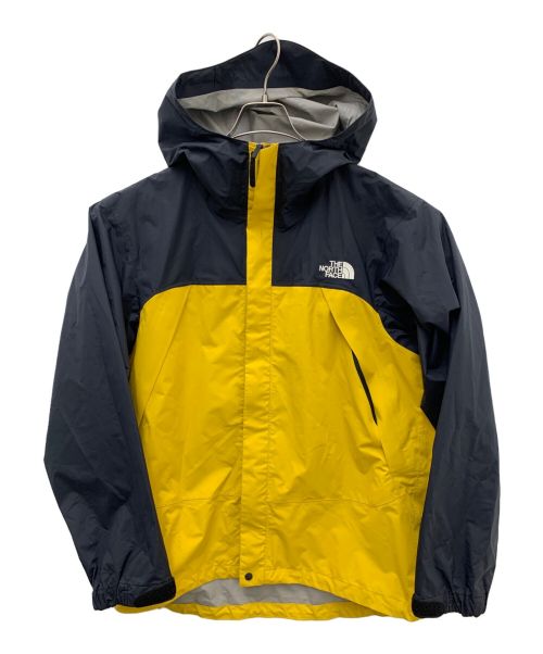 THE NORTH FACE（ザ ノース フェイス）THE NORTH FACE (ザ ノース フェイス) ドットショットジャケット ブラック×イエロー サイズ:Lサイズの古着・服飾アイテム