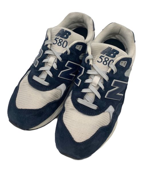 NEW BALANCE（ニューバランス）NEW BALANCE (ニューバランス) スニーカー グレー×ネイビー サイズ:26.5の古着・服飾アイテム