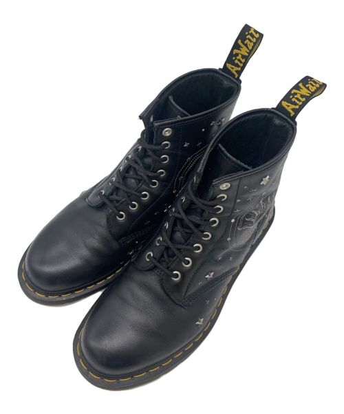 Dr.Martens（ドクターマーチン）Dr.Martens (ドクターマーチン) ブーツ ブラック×ホワイト サイズ:10の古着・服飾アイテム