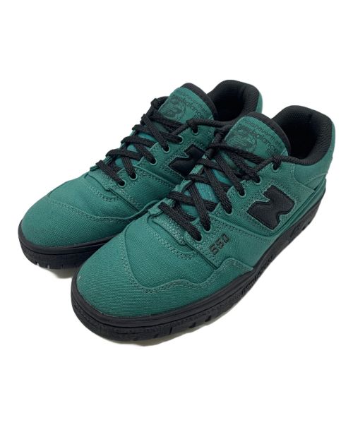 NEW BALANCE（ニューバランス）NEW BALANCE (ニューバランス) thisisneverthat (ディスイズネバーザット) スニーカー グリーン×ブラック サイズ:26の古着・服飾アイテム