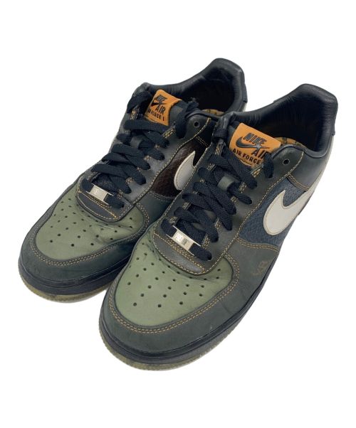 NIKE（ナイキ）NIKE (ナイキ) AIR FORCE 1 LOW PREM DJ オリーブ×ブラック サイズ:26.5cmの古着・服飾アイテム