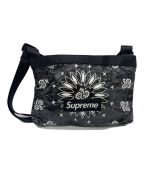 SUPREMEシュプリーム）の古着「Bandana Tarp Side Bag」｜ブラック