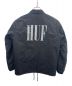 HUF (ハフ) コーチジャケット ブラック サイズ:Ｍ：6000円