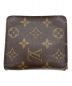 LOUIS VUITTON (ルイ ヴィトン) コンパクトジップ ブラウン：10000円