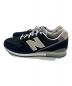 NEW BALANCE (ニューバランス) ローカットスニーカー ブラック サイズ:27cm 未使用品：9000円