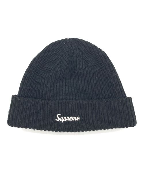 SUPREME（シュプリーム）Supreme (シュプリーム) ニット帽 ブラックの古着・服飾アイテム