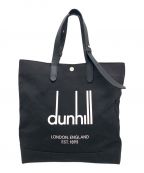 dunhillダンヒル）の古着「トートバッグ」｜ブラック