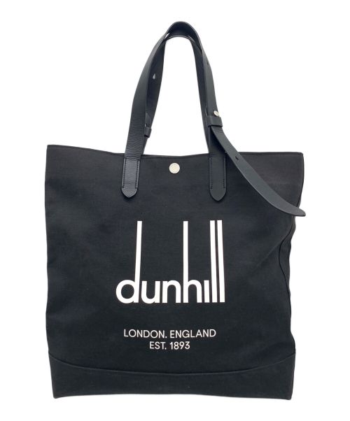 dunhill（ダンヒル）dunhill (ダンヒル) トートバッグ ブラックの古着・服飾アイテム