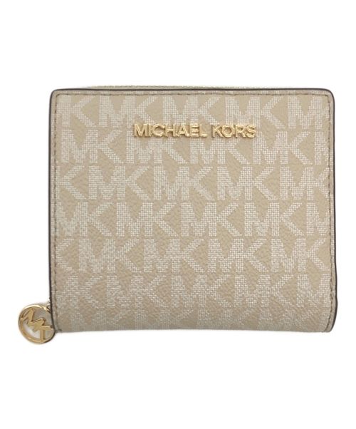 MICHAEL KORS（マイケルコース）MICHAEL KORS (マイケルコース) 財布 ベージュの古着・服飾アイテム