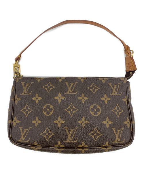 LOUIS VUITTON（ルイ ヴィトン）LOUIS VUITTON (ルイ ヴィトン) ポシェットアクセソワール ブラウンの古着・服飾アイテム