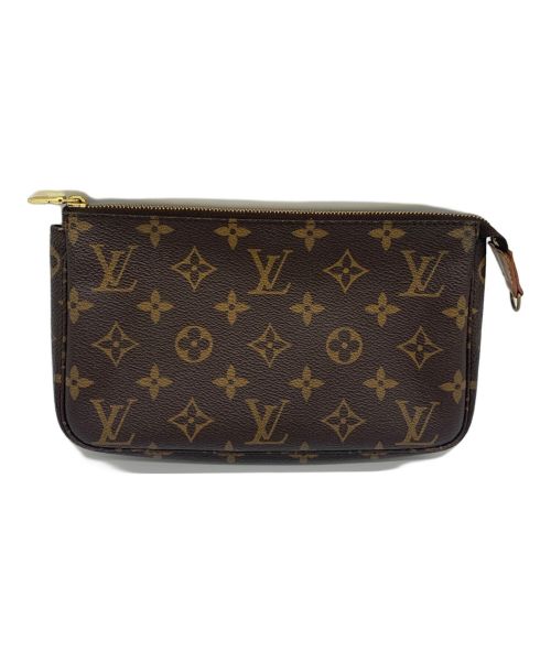 LOUIS VUITTON（ルイ ヴィトン）LOUIS VUITTON (ルイ ヴィトン) ポーチ ブラウンの古着・服飾アイテム