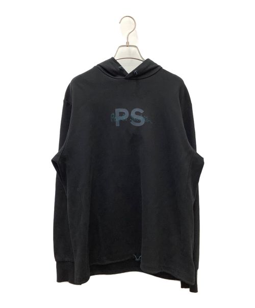 PS Paul Smith（ＰＳポールスミス）PS Paul Smith (ＰＳポールスミス) プルオーバーパーカー ブラック サイズ:XLの古着・服飾アイテム