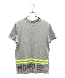 MONCLER（モンクレール）の古着「リフレクター ロゴTシャツ」｜グレー