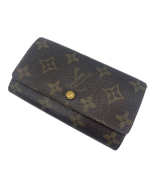 LOUIS VUITTON（ルイ ヴィトン）LOUIS VUITTON (ルイ ヴィトン) ポルトモネ ジップ ブラウンの古着・服飾アイテム