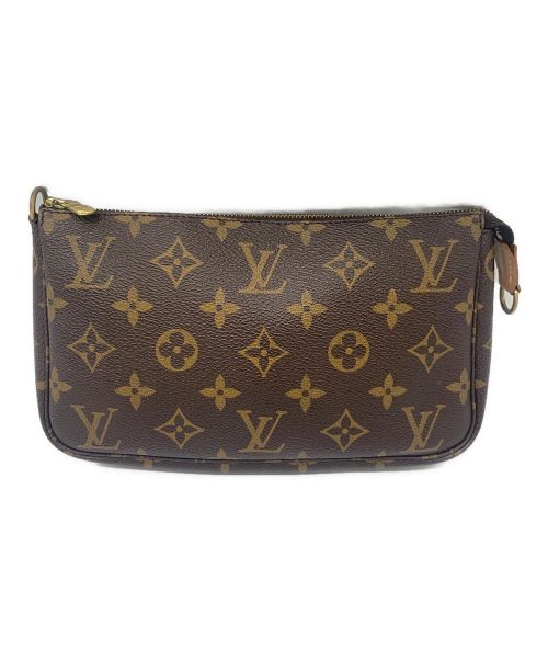 LOUIS VUITTON（ルイ ヴィトン）LOUIS VUITTON (ルイ ヴィトン) ポシェットアクセソワール ブラウンの古着・服飾アイテム