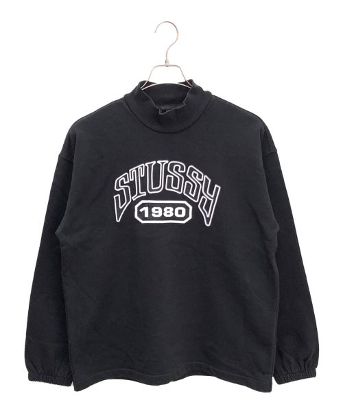 stussy（ステューシー）stussy (ステューシー) ボトルネックスウェット ブラック サイズ:Ｓの古着・服飾アイテム