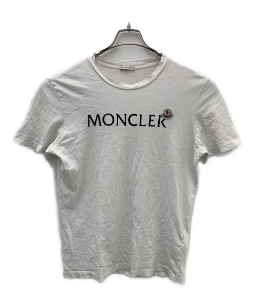 MONCLER（モンクレール）MONCLER (モンクレール) Tシャツ ホワイト サイズ:Ｓの古着・服飾アイテム