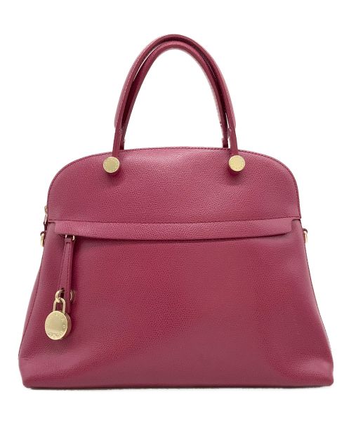 FURLA（フルラ）FURLA (フルラ) 2WAYバッグ ボルドーの古着・服飾アイテム