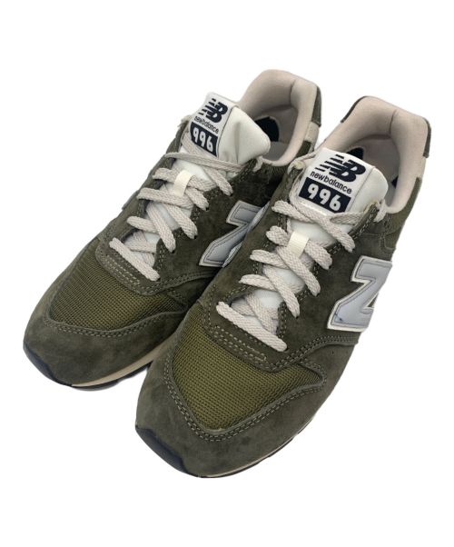 NEW BALANCE（ニューバランス）NEW BALANCE (ニューバランス) ローカットスニーカー オリーブ サイズ:26.5cmの古着・服飾アイテム