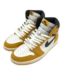 NIKE（ナイキ）の古着「Air Jordan 1 Retro High OG "Yellow Ochre"」｜イエロー×ブラック×ホワイト