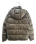 MONCLER (モンクレール) フードダウンジャケット オリーブ サイズ:サイズ2：35000円